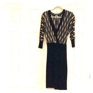 Missoni dress with black slip